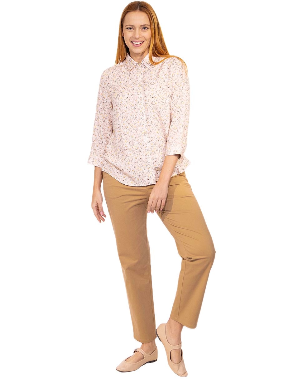 Blusa missy manga 3/4 para mujer 4